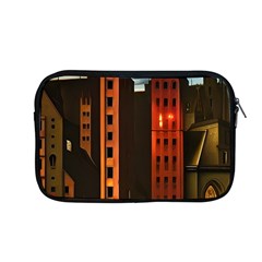 Sci-fi Futuristic Science Fiction City Neon Scene Artistic Technology Machine Fantasy Gothic Town Bu Apple Macbook Pro 13  Zipper Case by Posterlux