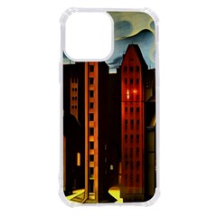 Sci-fi Futuristic Science Fiction City Neon Scene Artistic Technology Machine Fantasy Gothic Town Bu Iphone 13 Pro Max Tpu Uv Print Case by Posterlux