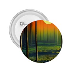 Outdoors Night Moon Full Moon Trees Setting Scene Forest Woods Light Moonlight Nature Wilderness Lan 2 25  Buttons