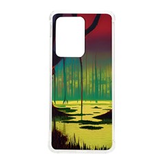 Nature Swamp Water Sunset Spooky Night Reflections Bayou Lake Samsung Galaxy S20 Ultra 6 9 Inch Tpu Uv Case by Posterlux