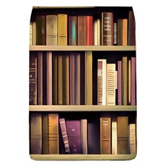 Books Bookshelves Office Fantasy Background Artwork Book Cover Apothecary Book Nook Literature Libra Removable Flap Cover (L)