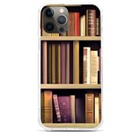 Books Bookshelves Office Fantasy Background Artwork Book Cover Apothecary Book Nook Literature Libra iPhone 12 Pro max TPU UV Print Case Front