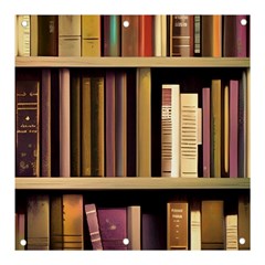 Books Bookshelves Office Fantasy Background Artwork Book Cover Apothecary Book Nook Literature Libra Banner and Sign 3  x 3 