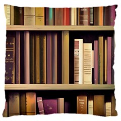 Books Bookshelves Office Fantasy Background Artwork Book Cover Apothecary Book Nook Literature Libra 16  Baby Flannel Cushion Case (Two Sides)