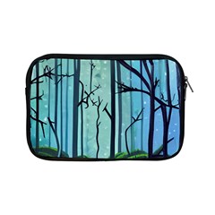 Nature Outdoors Night Trees Scene Forest Woods Light Moonlight Wilderness Stars Apple Ipad Mini Zipper Cases by Posterlux