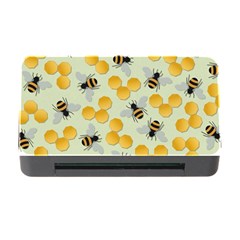 Bees Pattern Honey Bee Bug Honeycomb Honey Beehive Memory Card Reader With Cf by Bedest