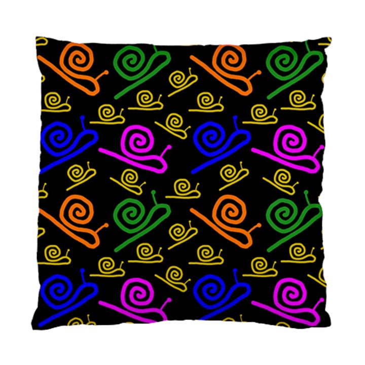 Pattern Repetition Snail Blue Standard Cushion Case (One Side)