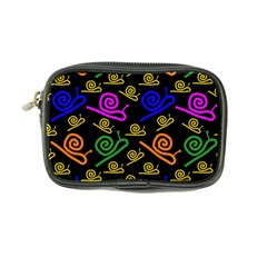 Pattern Repetition Snail Blue Coin Purse