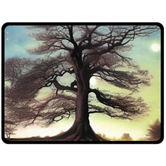 Nature Outdoors Cellphone Wallpaper Background Artistic Artwork Starlight Book Cover Wilderness Land Fleece Blanket (large)