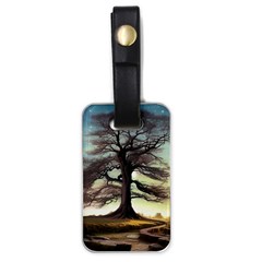 Nature Outdoors Cellphone Wallpaper Background Artistic Artwork Starlight Book Cover Wilderness Land Luggage Tag (one Side)