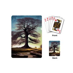 Nature Outdoors Cellphone Wallpaper Background Artistic Artwork Starlight Book Cover Wilderness Land Playing Cards Single Design (mini) by Posterlux