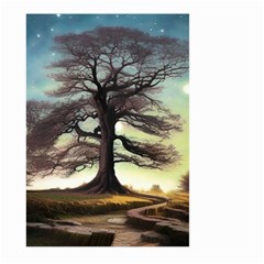 Nature Outdoors Cellphone Wallpaper Background Artistic Artwork Starlight Book Cover Wilderness Land Large Garden Flag (two Sides) by Posterlux