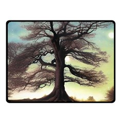 Nature Outdoors Cellphone Wallpaper Background Artistic Artwork Starlight Book Cover Wilderness Land Two Sides Fleece Blanket (small)