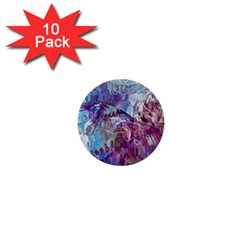 Blend Marbling 1  Mini Buttons (10 Pack) 