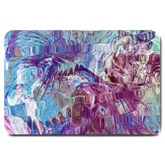 Blend Marbling Large Doormat by kaleidomarblingart