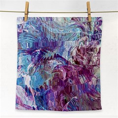 Blend Marbling Face Towel by kaleidomarblingart