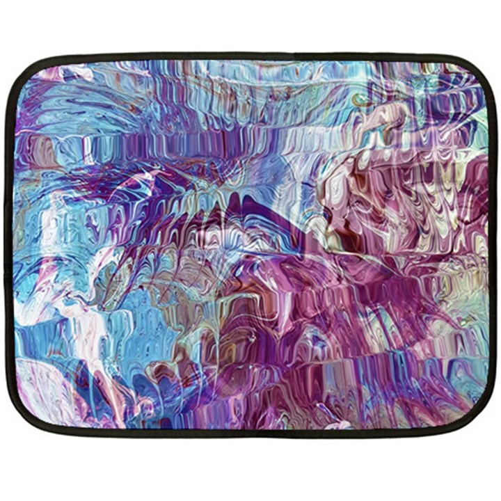 Blend Marbling Two Sides Fleece Blanket (Mini)