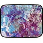 Blend Marbling Two Sides Fleece Blanket (Mini) 35 x27  Blanket Back