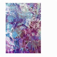 Blend Marbling Large Garden Flag (two Sides) by kaleidomarblingart