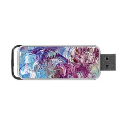 Blend Marbling Portable Usb Flash (one Side) by kaleidomarblingart