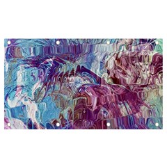 Blend Marbling Banner And Sign 7  X 4  by kaleidomarblingart