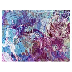 Blend Marbling Two Sides Premium Plush Fleece Blanket (baby Size) by kaleidomarblingart