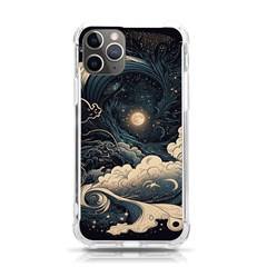 Starry Sky Moon Space Cosmic Galaxy Nature Art Clouds Art Nouveau Abstract Iphone 11 Pro 5 8 Inch Tpu Uv Print Case