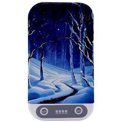 Landscape Outdoors Greeting Card Snow Forest Woods Nature Path Trail Santa s Village Sterilizers by Posterlux