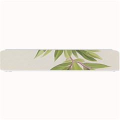 Watercolor Leaves Branch Nature Plant Growing Still Life Botanical Study Small Bar Mat