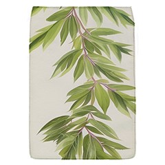 Watercolor Leaves Branch Nature Plant Growing Still Life Botanical Study Removable Flap Cover (s) by Posterlux