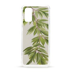 Watercolor Leaves Branch Nature Plant Growing Still Life Botanical Study Samsung Galaxy S20 6 2 Inch Tpu Uv Case by Posterlux