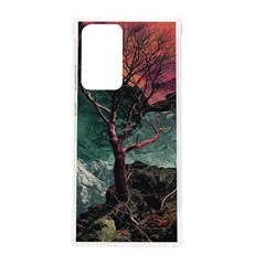 Night Sky Nature Tree Night Landscape Forest Galaxy Fantasy Dark Sky Planet Samsung Galaxy Note 20 Ultra Tpu Uv Case by Posterlux