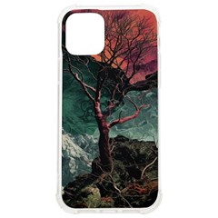 Night Sky Nature Tree Night Landscape Forest Galaxy Fantasy Dark Sky Planet Iphone 12/12 Pro Tpu Uv Print Case by Posterlux