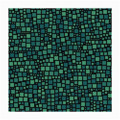 Squares Cubism Geometric Background Medium Glasses Cloth