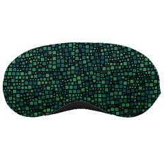 Squares Cubism Geometric Background Sleep Mask