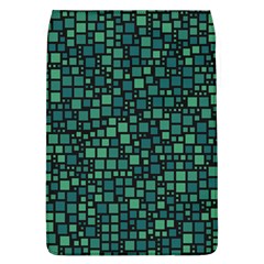 Squares Cubism Geometric Background Removable Flap Cover (l)