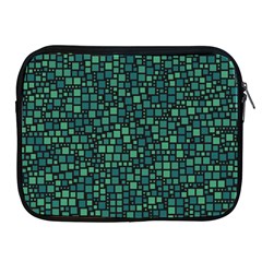 Squares Cubism Geometric Background Apple Ipad 2/3/4 Zipper Cases