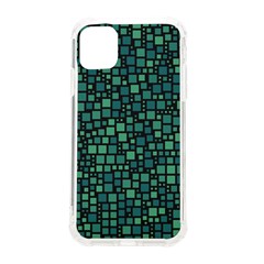 Squares Cubism Geometric Background Iphone 11 Tpu Uv Print Case