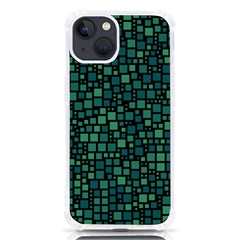 Squares Cubism Geometric Background Iphone 13 Tpu Uv Print Case