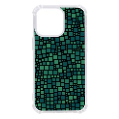 Squares Cubism Geometric Background Iphone 13 Pro Tpu Uv Print Case