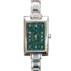 Squares Cubism Geometric Background Rectangle Italian Charm Watch