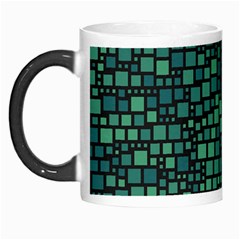 Squares Cubism Geometric Background Morph Mug by Maspions