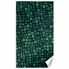 Squares Cubism Geometric Background Canvas 40  X 72  by Maspions