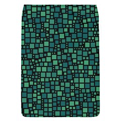 Squares Cubism Geometric Background Removable Flap Cover (s)