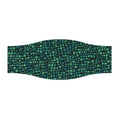 Squares Cubism Geometric Background Stretchable Headband