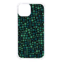 Squares Cubism Geometric Background Iphone 13 Tpu Uv Print Case