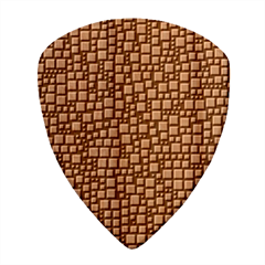 Squares Cubism Geometric Background Wood Guitar Pick (set Of 10) by Maspions