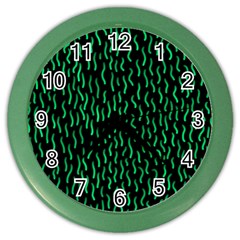 Confetti Texture Tileable Repeating Color Wall Clock by Maspions