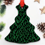 Confetti Texture Tileable Repeating Christmas Tree Ornament (Two Sides) Front