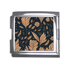 Background Pattern Leaves Texture Mega Link Italian Charm (18mm) by Maspions